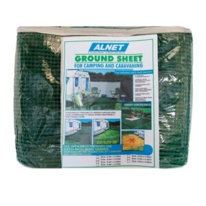 Alnet Netted Groundsheet - 2 x 2.4m Green | Campcraft