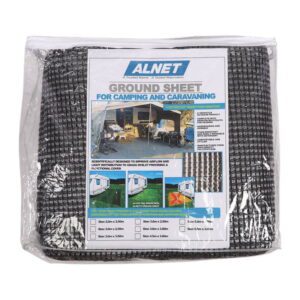 Alnet Netted Groundsheet - 3.6 x 3.6m Silver | Campcraft