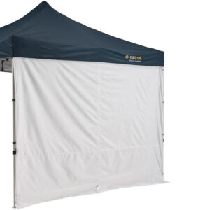 OZtrail Gazebo Solid Wall With Centre Zip 3m | Campcraft