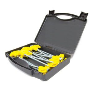 OZtrail Screw in Tent Peg Set 16 Piece | Campcraft